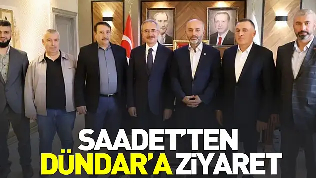Saadet'ten Dündar'a ziyaret