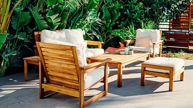 Bahçe mobilyası satışları hareketlendi