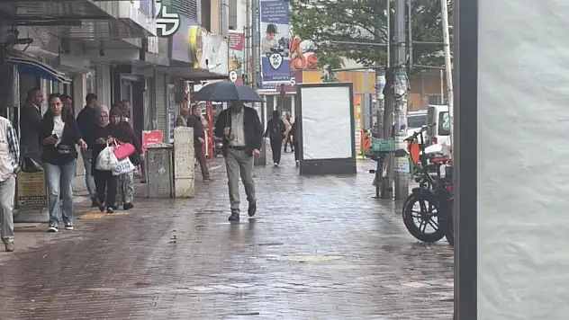 Yüksek kesimlerinde dolu yağışı