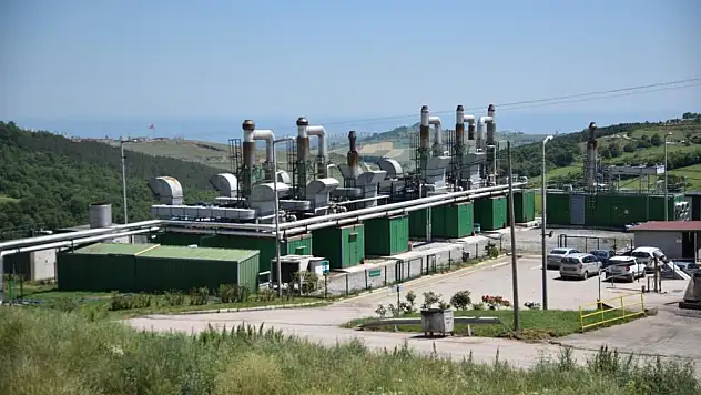 Çöp gazından Elektirik elde ediliyor