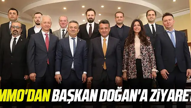MMO'dan Başkan Doğan'a ziyaret