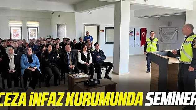 Ceza infaz kurumunda seminer