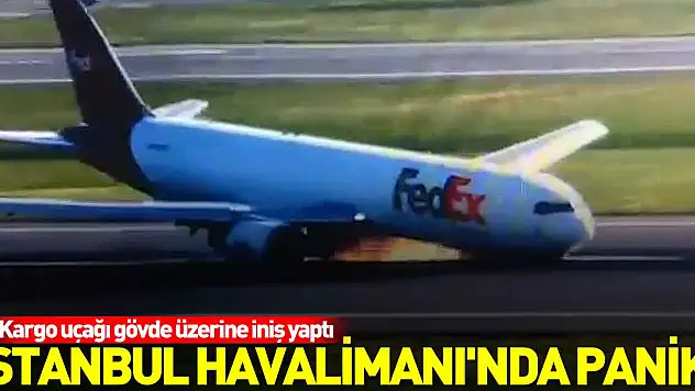 İSTANBUL HAVALİMANI'NDA PANİK!