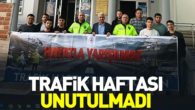 Trafik Haftası unutulmadı