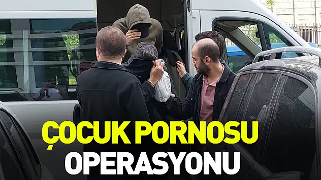 Çocuk pornosu operasyonu: 4 gözaltı