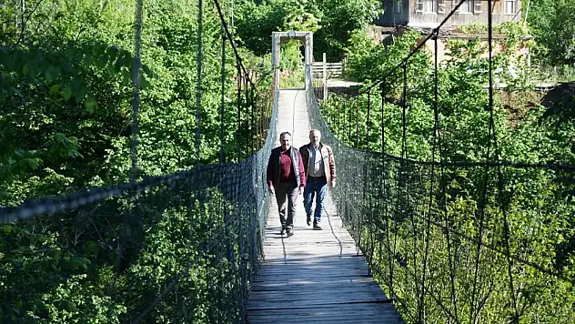 Asma köprü ilgi topladı