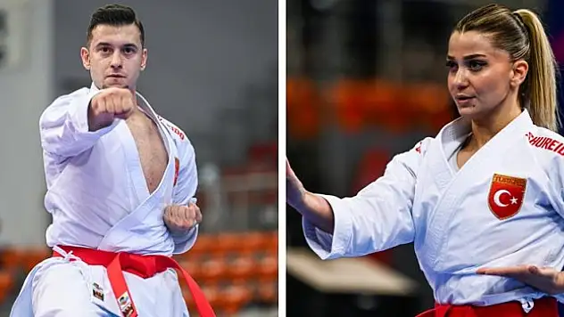 Milli karateciler Ali Sofuoğlu ve Dilara Bozan, Avrupa şampiyonu oldu