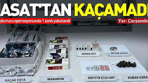JASAT'TAN KAÇAMADI!