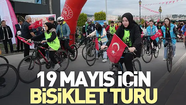 19 Mayıs için bisiklet turu