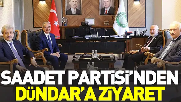 Saadet'ten, Dündar'a Ziyaret