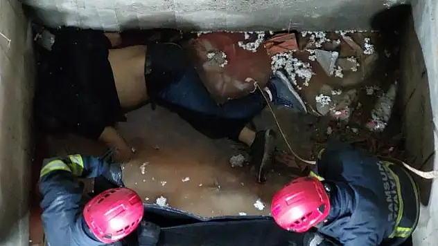 Asansör boşluğunda ölü bulundu