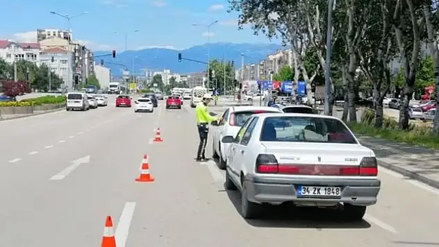 Haftada 1 milyon araç denetlendi