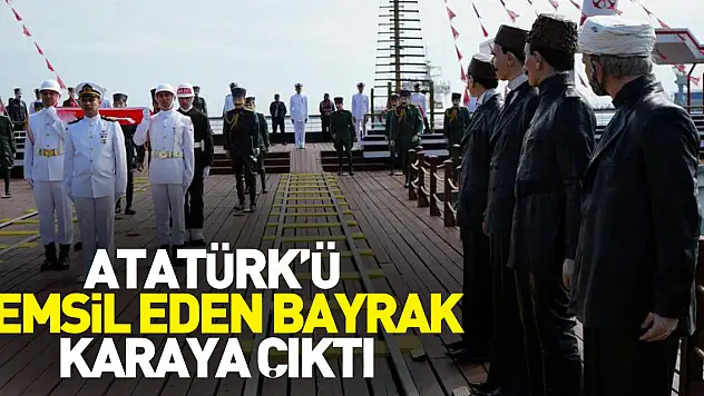 Atatürk Bayrağı Samsun'da