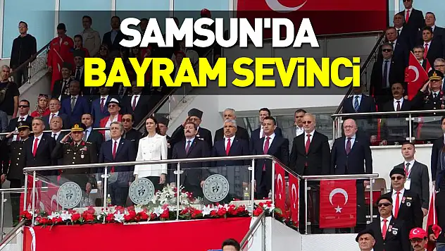 Samsun'da Bayram Sevinci