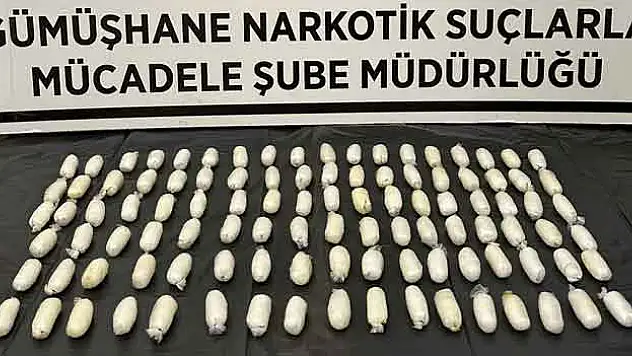 Midesinden 662,06 gram sentetik uyuşturucu çıktı