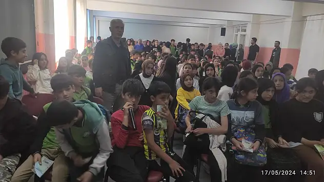 Bingöl'de öğrencilere tabiatı koruma eğitimi