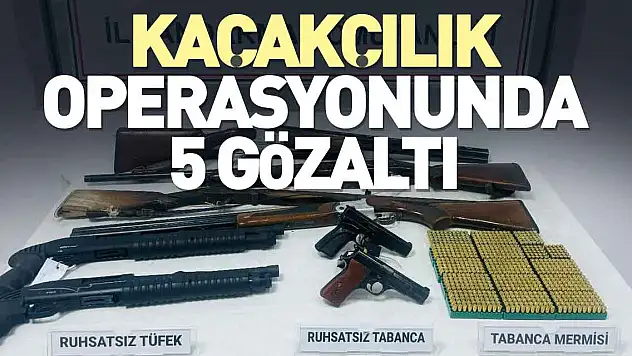 Çarşamba'da kaçakçılık operasyonu