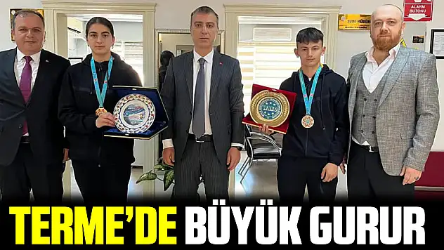 TERME'DE BÜYÜK GURUR