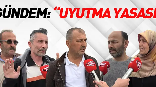 Gündem: 'Uyutma Yasası'