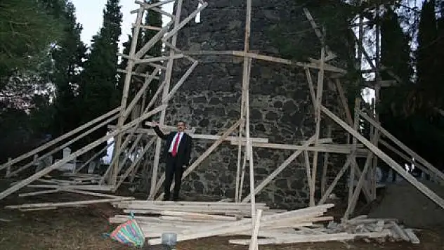 Karadenizin tek yel değirmeni turizme kazandırılıyor