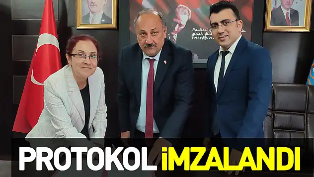 Protokol imzalandı