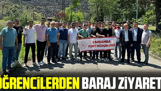 TEMİZ ENERJİ: ÖĞRENCİLERDEN BARAJ ZİYARETİ