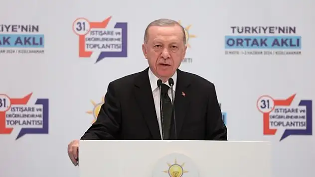 Erdoğan, 31. İstişare ve Değerlendirme Toplantısı'nda