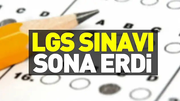 LGS SINAVI SONA ERDi