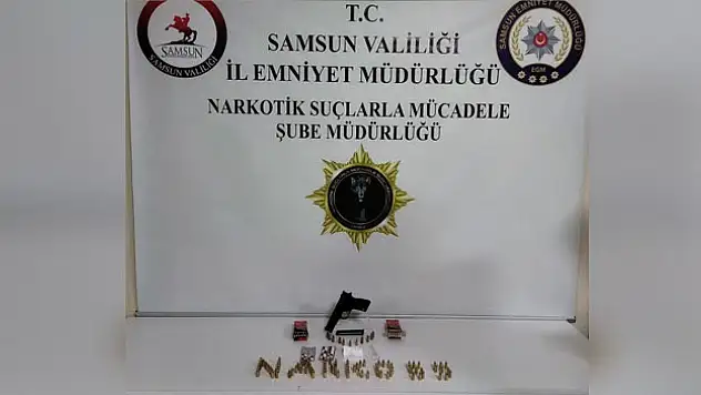 Uyuşturucuyla yakalandı
