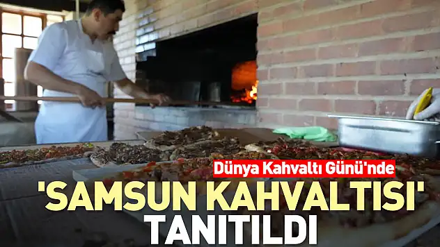 'Samsun Kahvaltısı' tanıtıldı