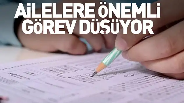 Ailelere önemli görev düşüyor