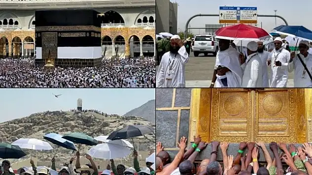 Türk hac kafilelerinin tamamı kutsal topraklara ulaştı