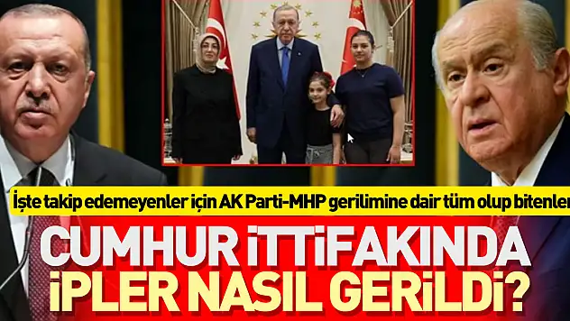 Cumhur İttifakında ipler nasıl gerildi?