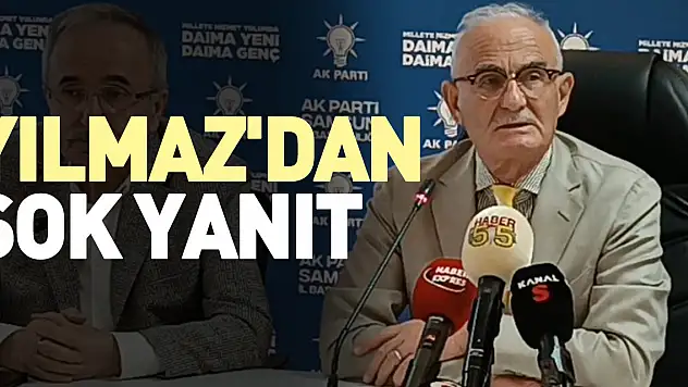 Yılmaz'dan şok yanıt