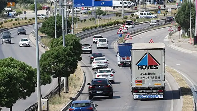 Ankara-Samsun yolunda yoğunluk yaşanıyor