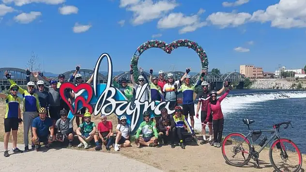 Samsun'da bisiklet turu