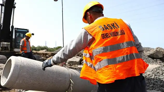 Altyapı çalışması hızla ilerliyor