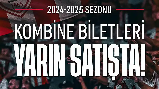 Samsunspor'da kombineler satışa çıkıyor