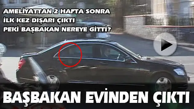 BAŞBAKANLIK ÇALIŞMA OFİSİNE GİTTİ