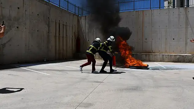 Ağız ve Diş Sağlık Merkezinde tatbikat