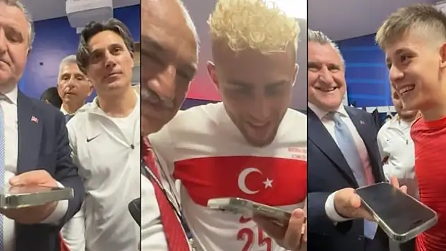 Cumhurbaşkanı Erdoğan'dan Millilere tebrik telefonu