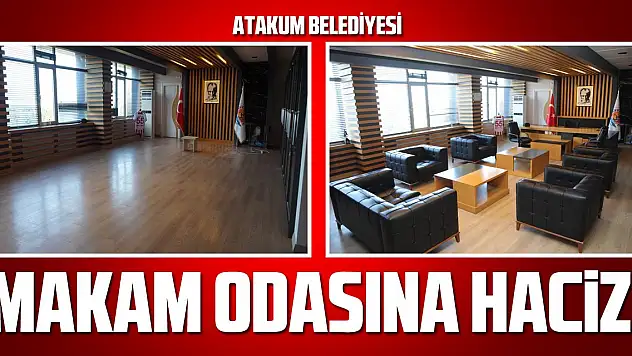 Atakum Belediyesi makam odası haczedildi