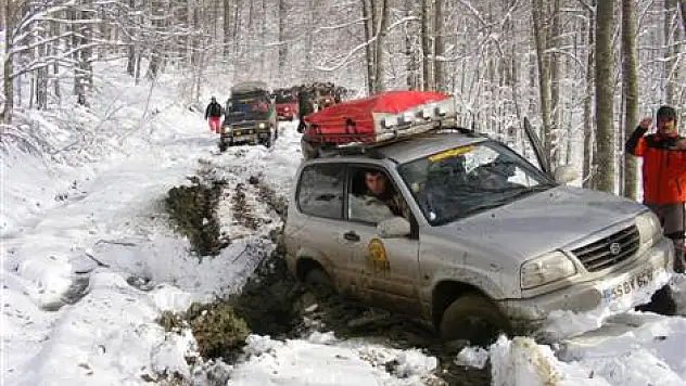Offroad tutkunları Samsun'da buluştu