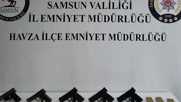 Kaçak silah ticareti operasyonu