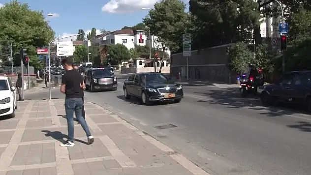 Erdoğan maç için Almanya'ya hareket etti