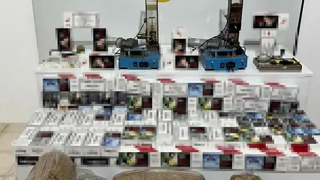 20 bin 800 adet makaron ele geçirildi