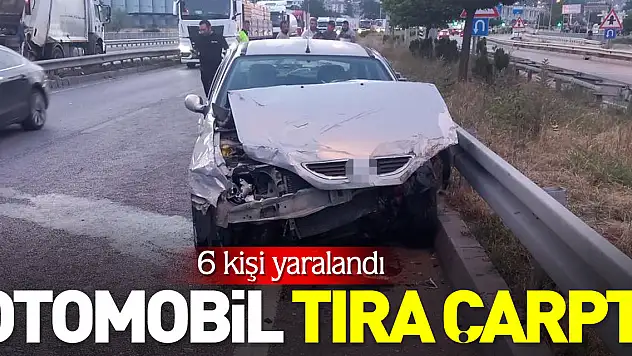 SAMSUN'DA FECİ KAZA