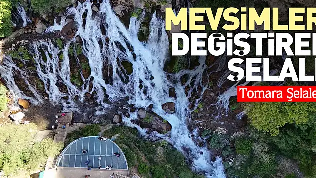 Mevsimleri değiştiren şelale