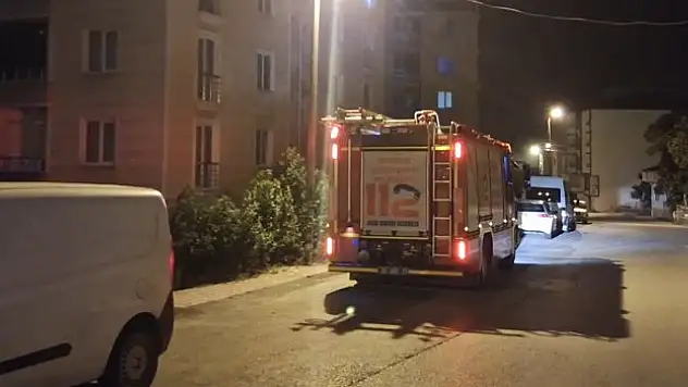 Çıkan yangından 5 kişi etkilendi