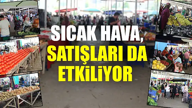 Sıcak hava, satışları da etkiliyor
